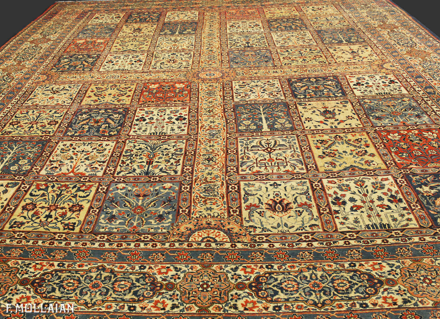 Tapis Persan Antique Tabriz n°:65842787